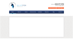 Desktop Screenshot of bluefoxrecruit.com